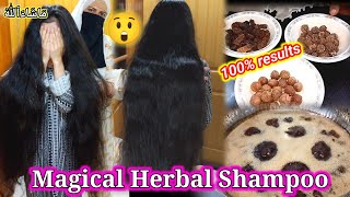 Magical Herbal Shampoo  100 hair growth  BinteSaeed Kitchen and life [upl. by Pittel]