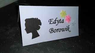 Winietki Ślubne  Jak zrobić  Wedding vignettes  how to make [upl. by Hera902]