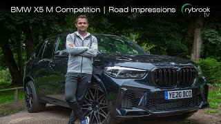 BMW X5 M Competition  On road driving impressions [upl. by Dlorah]