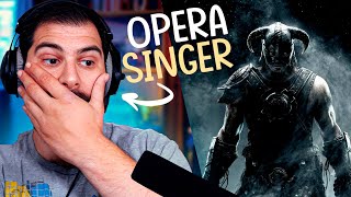 Opera Singer Reacts Sovngarde  Skyrim OST [upl. by Suiravat]