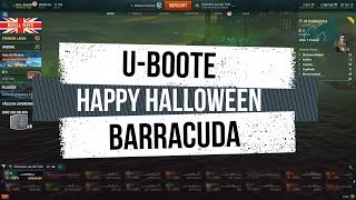 World of Warships  UBoot Barracuda  Happy Halloween [upl. by Eikcin571]