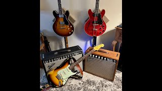 Fender 65 Princeton Reverb Knotty Pine LTD Ed  Fender 64 Deluxe Reverb Custom Handwired [upl. by Rondon933]