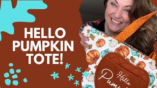 Dish Drying Mat… Pumpkin Potholder… TOTE BAG Yup 😎🎃🧡 dollartree [upl. by Pope]