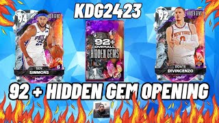 NBA 2K25 MYTEAM 30 FREE PACKS WITH SALARY CAP SHARDS DIAMOND WHO DID WE GET [upl. by Leifer]