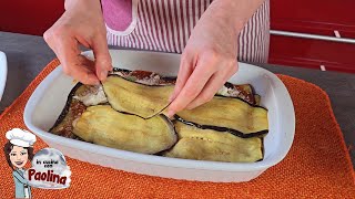 PARMIGIANA DI MELANZANE Ricetta della vera parmigiana di melanzane Come fare la parmigiana [upl. by Etnuahc]