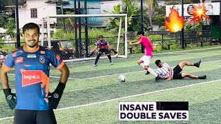 Impossible goalkeeper saves 🔥🔥🧤 [upl. by Neri]