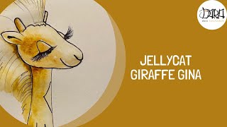 JELLYCAT  Giraffe zeichnen und aquarellieren Schritt für Schritt  Tutorium [upl. by Francyne383]