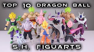 Top 10 Dragon Ball SH Figuarts Action Figures [upl. by Sirad568]