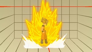 dbz pivot goku all forms and power level Sticknodes [upl. by Fin288]