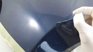 Using Car Touch up Paint  Polishing light lacquer scratches [upl. by Albrecht]