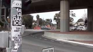 South Road at Cross Road Adelaide Emerson Rd Rail Station Connectivity Train and Bus Video Aug 2013 [upl. by Ecerahs]