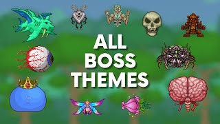 Terraria  Boss Music All Themes [upl. by Onurb]