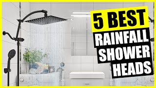 TOP 5 Best Rainfall Shower Head 2024 [upl. by Nevaed719]