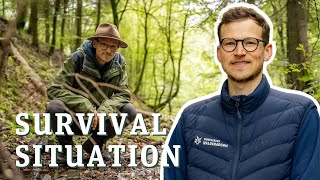 Überleben in der Wildnis Die 3 wichtigsten SurvivalGrundlagen mit Dozent Josef [upl. by Nwahsyar]