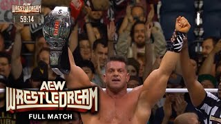 FULL MATCH  Atlantis Jr vs Brian Cage  ROH World TV Championship Match AEW WrestleDream 2024 [upl. by Agnes203]