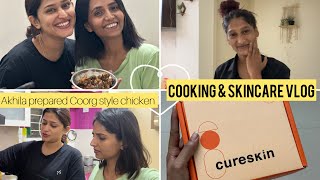 Coorg style chicken amp Skincare ♥️  Tejaswini Anandkumar  tejaswinianandkumar youtubeindia [upl. by Darian]