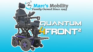 Quantum 4Front 2  Outside Off Road Rehab Power Chair with Seat Lift  Review  5453 [upl. by Si]