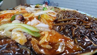 먹방창배tv 쟁반짜장은 이걸로 정리한다 jajangmyeon black bean sauce noodles eatingshow mukbang asmr realsound copy [upl. by Calista610]