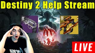 LIVE  DESTINY 2 HELP STREAM Vex Mythoclast  Timelost Fatebringer Helps [upl. by Savior181]