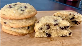 NYC best gooey chocolate chip cookies small Levain cookies [upl. by Ijies]