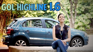 Teste  Volkswagen Gol Highline 16 [upl. by Yanttirb]