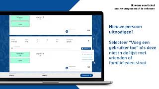 Ik wens een ticket aan te vragen en af te rekenen [upl. by Dickman]