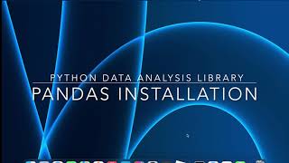 Installing Python Pandas on Macbook [upl. by Olleina654]