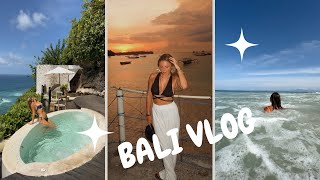 BALI VLOG  3 WEEKS IN BALI  CANGGU ULUWATU AND NUSA LEMBONGAN  LAUREN CROWE [upl. by Harrietta528]