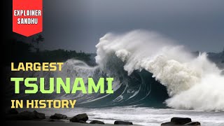 Largest tsunami in history [upl. by Ogdon]