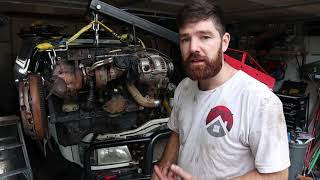 How To Remove a 1KZTE At Home By Yourself  1KZ HILUX REBUILD EP02 [upl. by Lleruj]