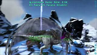 ARK ISLAND MEGAPITHECUS BETA BOSS  ARK ISLAND BETA GORİL BOSS ARK 011 [upl. by Trebron333]