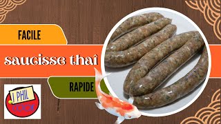 saucisses thai [upl. by Nahtanhoj694]