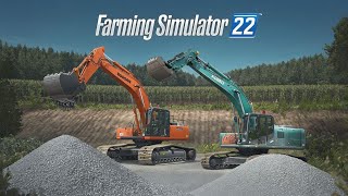 FS22 Testing FS Miners TerraFarm amp Top Excavator Mods  Farming Simulator 22 [upl. by Nelia]