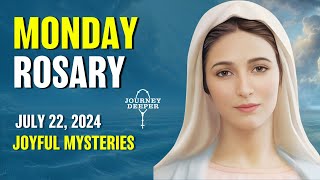 Monday Rosary ❤️ Joyful Mysteries of the Rosary ❤️ July 22 2024 VIRTUAL ROSARY [upl. by Annahc]