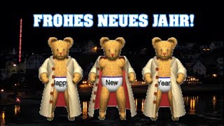 Lustiger Silvester Gruß 🍸 Guten Rutsch ins Neue JahrHappy New Year WhatsApp Video kostenlos 2018 [upl. by Aenea]