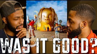 TRAVIS SCOTT quotASTROWORLDquot REVIEW AND REACTION MALLORYBROS 4K [upl. by Joed]