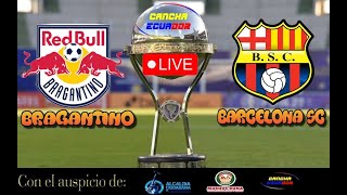 🛑 EN VIVO  PARTIDO BRAGANTINO VS BARCELONA SC  PLAYOFF  COPA SUDAMERICANA  Formato AUDIO [upl. by Ginzburg]