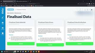 Cara Finalisasi Data Sekolah di PDSS SNPMB 2024 [upl. by Rafaelita]