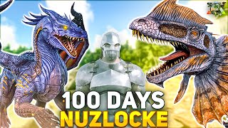 I had 100 Days To Beat an Ark Survival Evovled Nuzlocke [upl. by Woodrow83]