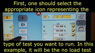 How to perform energy meter no load test creep test in automatic procedure using the Calmet TS33 [upl. by Enneite]