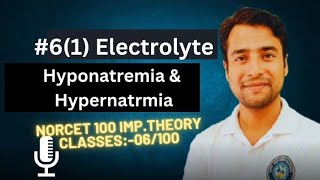 Hyponatremia amp Hypernatremia  hyponatremia hypernatremia electrolytes norcet nursing aiims [upl. by Onibla506]