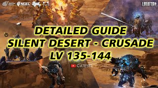 💥LIFEAFTER Detailed Guide 🐉 New SILENT DESERT Crusade Mode  2024 Federation Operation Walkthrough [upl. by Aramal689]