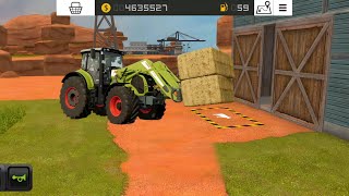 Fs 18 Making Straw Bales And Delivered  Fs18 Gameplay  Farming Simulator 18 Timelapse fs18 [upl. by Tsnre555]