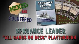 Spruance Leader  Carriers amp Allies Expansions Playthrough [upl. by Nalid]