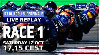 Yamaha R3 bLU cRU European SuperFinale Race 1  Estoril [upl. by Nnateragram75]