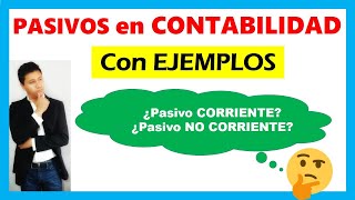 Que es un PASIVO en CONTABILIDAD [upl. by Sharline]