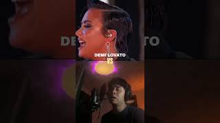 Demi Lovato Sung the Original vs Cakra Khan Cover cakrakhan demilovato anyone [upl. by Gran]