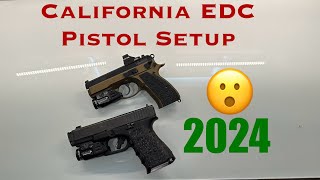 California Everyday Carry Pistol Setup [upl. by Esbensen]