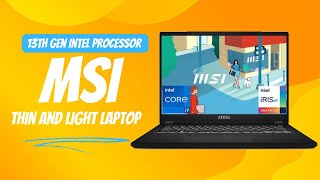 MSI Modern 14 H Intel Core i7 13th Gen 13620H  16 GB1 TB SSD D13MG072IN Thin and Light Laptop [upl. by Aylatan]