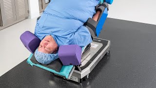 Patient Positioning in Steep Trendelenburg TrenGuard™ Restraint Demonstration [upl. by Wendall]